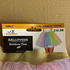 Girls' Rainbow Tutu Costume